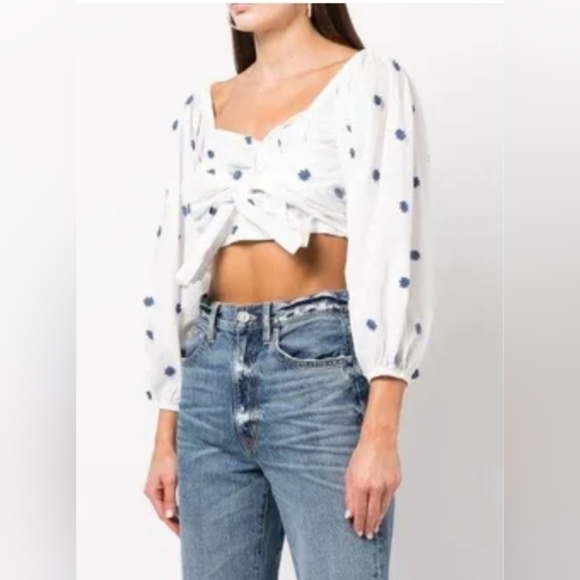 Farm Rio floral embroidered shirt - Picture 9 of 13